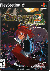 Disgaea 2 Cursed Memories Playstation 2 US box art